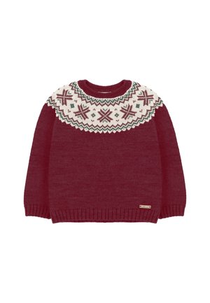 Jersey de punto - bordeaux