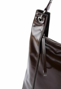 Seidenfelt ELARY SCHULTER 43 CM - Bolso de mano - dark chocolate