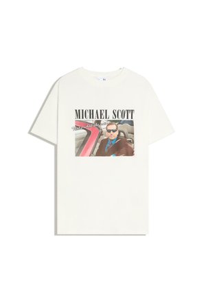 MICHAEL SCOTT THE OFFICE SHORT SLEEVE - T-shirts print - white