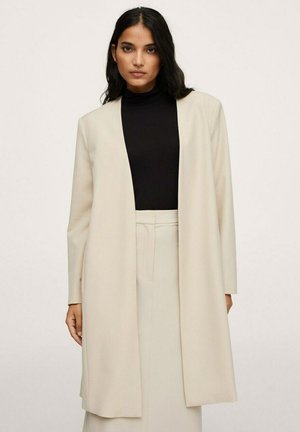 MIT SCHULTERPOLSTERN - Krtk kabt - beige