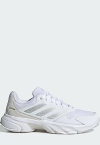 adidas Performance COURTJAM CONTROL - Teniso bateliai įvairiai dangai - cloud white   silver metallic   grey one