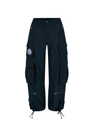 #VDR VILLADELLEROSE, STRAIGHT LEG TROUSERS - Παντελόνι cargo - black