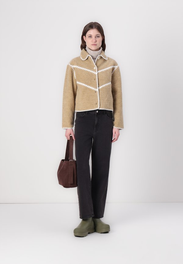 ELLISON SHELL JACKET - Fleece jacket - beige2