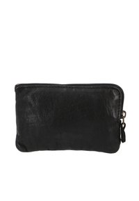 Must have nahkakott tekstuuriga viimistlusega, lukuga sulgemine ja väike kinnitatud tõmblukk. Ristküliku kujuline, minimalistlik disain.