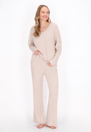 SET - Yöasusetti - khaki
