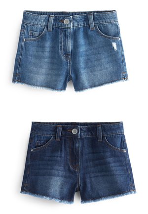 Next FRAYED EDGE REGULAR LENGTH - Jeans Shorts - blue denim pack