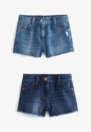 FRAYED EDGE REGULAR LENGTH - Kratke hlače iz džinsa - blue denim pack