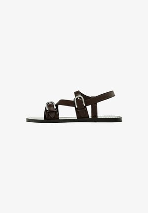 Massimo Dutti, Sandales - dark brown