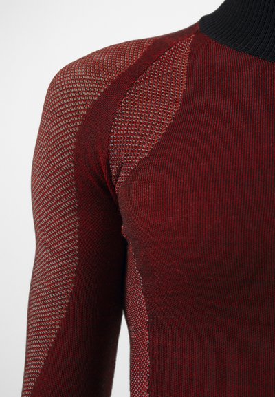 Saul Nash HIGH NECK COMPRESSION - Πουλόβερ - red/black
