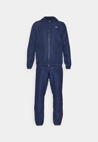 TENNIS TRACKSUIT HOODED - Tuta - navy blue/grenadine