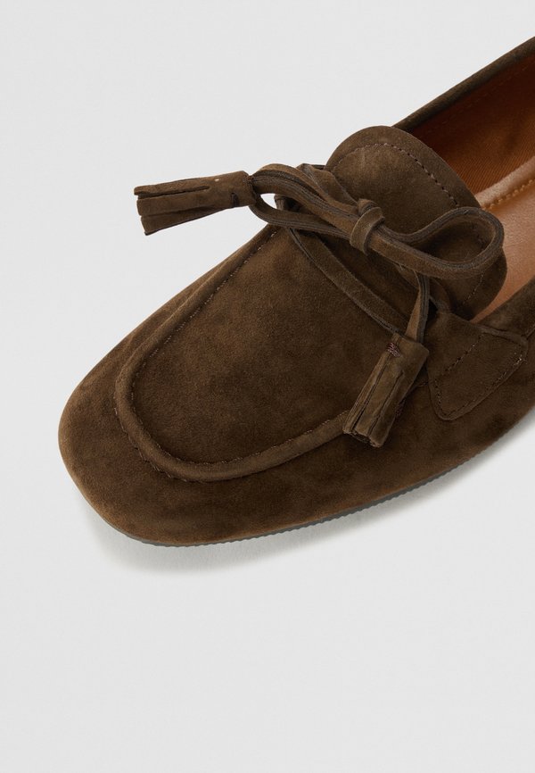 HILLARY - Boat shoes - coffee3