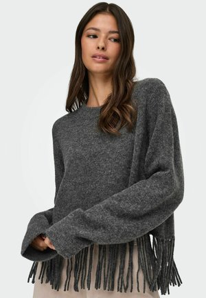 JDYANDREA  - Strickpullover - dark grey melange