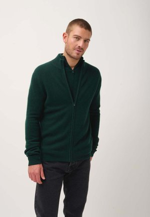 CHARLOTTE WITH TRUCKER COLLAR - Neuletakki - cypress