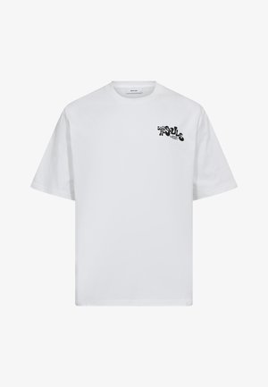Resteröds, MED TAS - T-shirts print - white