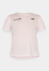 LONDON MARATHON ATHLETICS  - T-skjorte til trening - rose sugar heather
