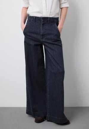 Wide Leg - dark blue