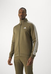 adidas Sportswear 3-STRIPE - Träningsset - olive strata