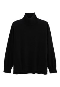 Monoprix COL MONTANT - Pullover - noir