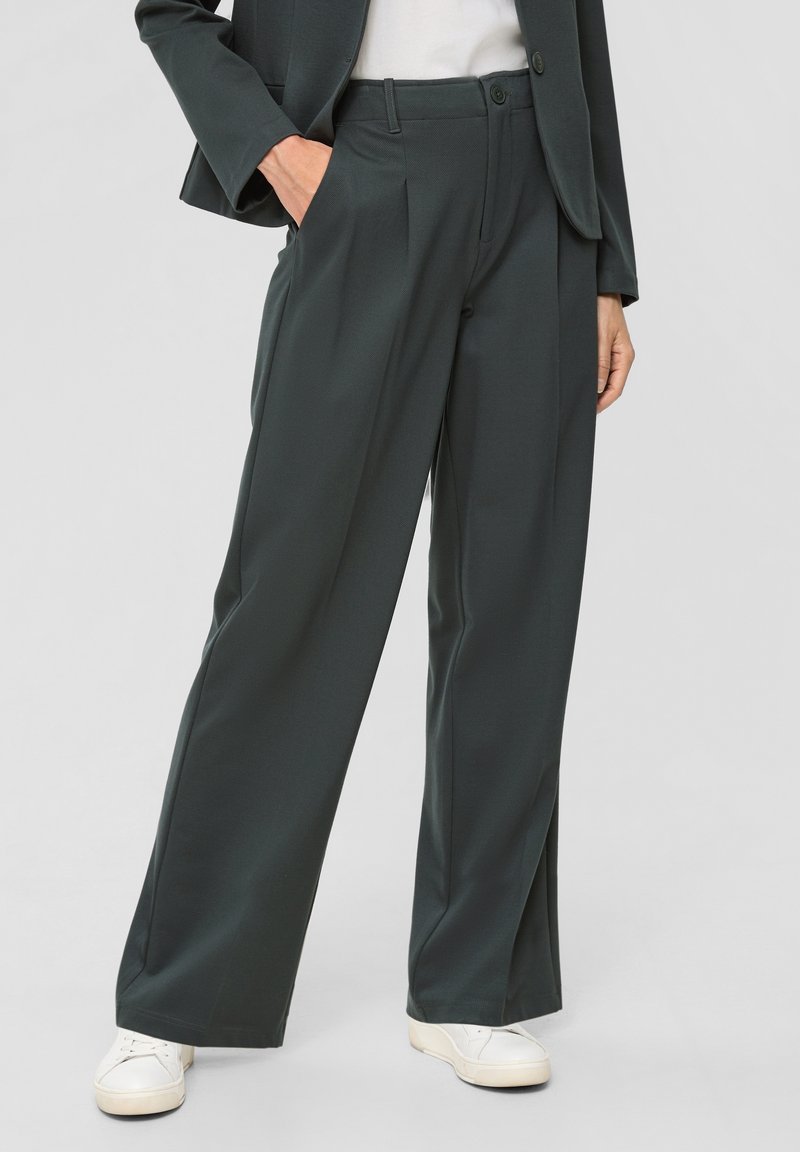 s.Oliver Pantalon classique - khaki