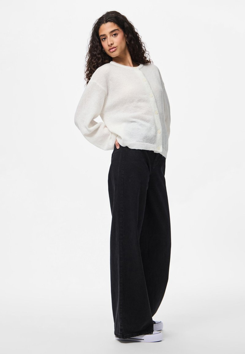 Maglione Donna Pieces PCBREE – Girocollo, Maniche Lunghe A Raglan, Maglia Fine, Colore Noos, Vestibilità Normale
