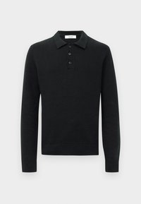 SLHDANE STRUCTURE - Jersey de punto - black