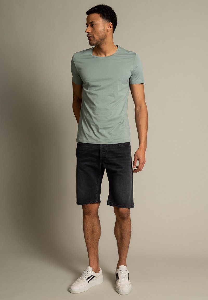 Replay Jeansshort zwart denim/blackdenim