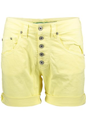 BOYFRIEND - Denim shorts - lemon fizz x