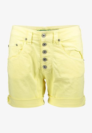 PLEASE BOYFRIEND - Jeans Shorts - lemon fizz x