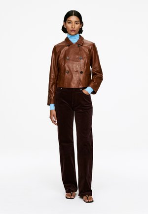 Jeans Relaxed Fit - dark burgundy