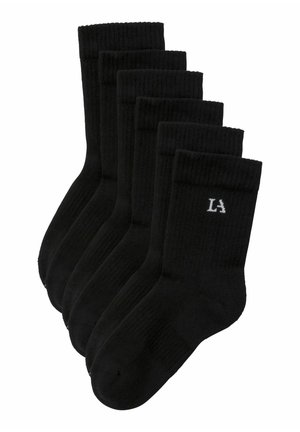 TENNIS PACK OF 6 - Sports socks - schwarz
