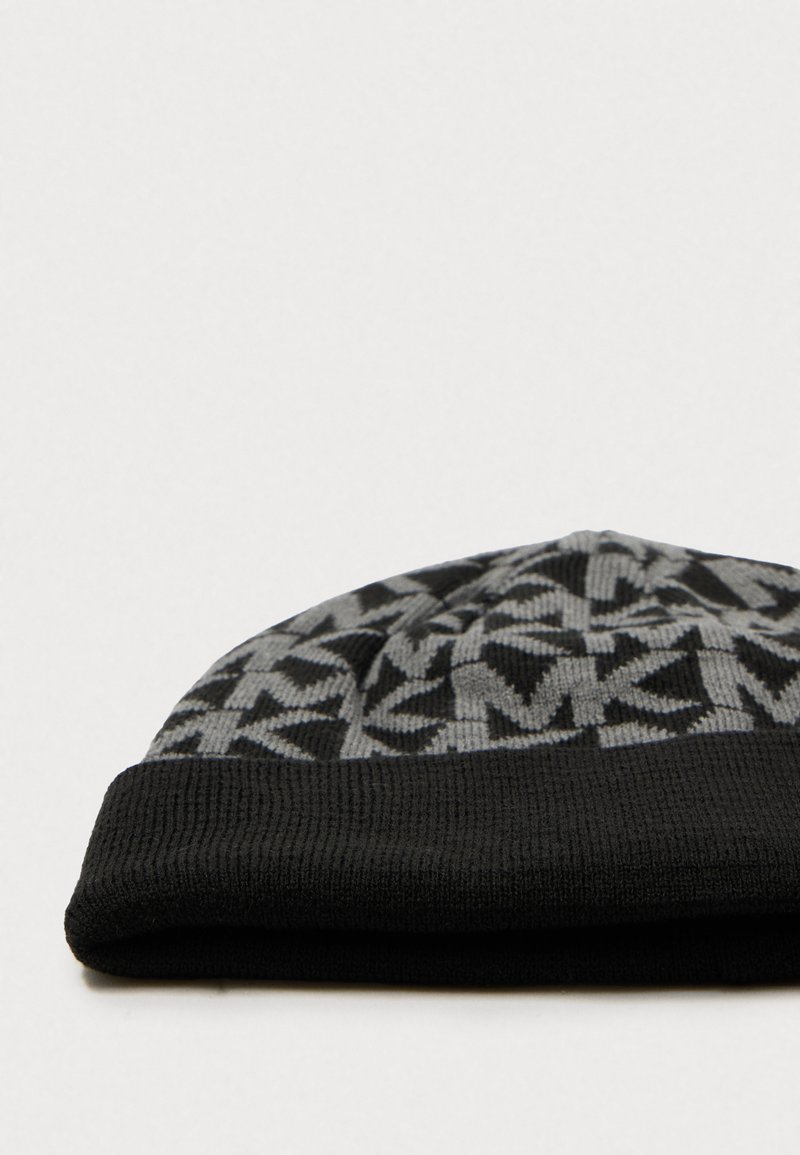 MICHAEL Michael Kors | Accessories | Michael Michael Kors  NWT Michael Kors Reversible MK Knit BLACK Beanie display picture 1