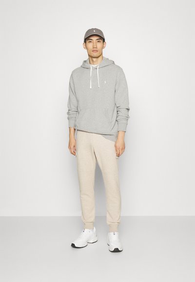 Polo Ralph Lauren DOUBLE KNIT CARGO JOGGER PANT - Spodnji deli trenirk - sand heather