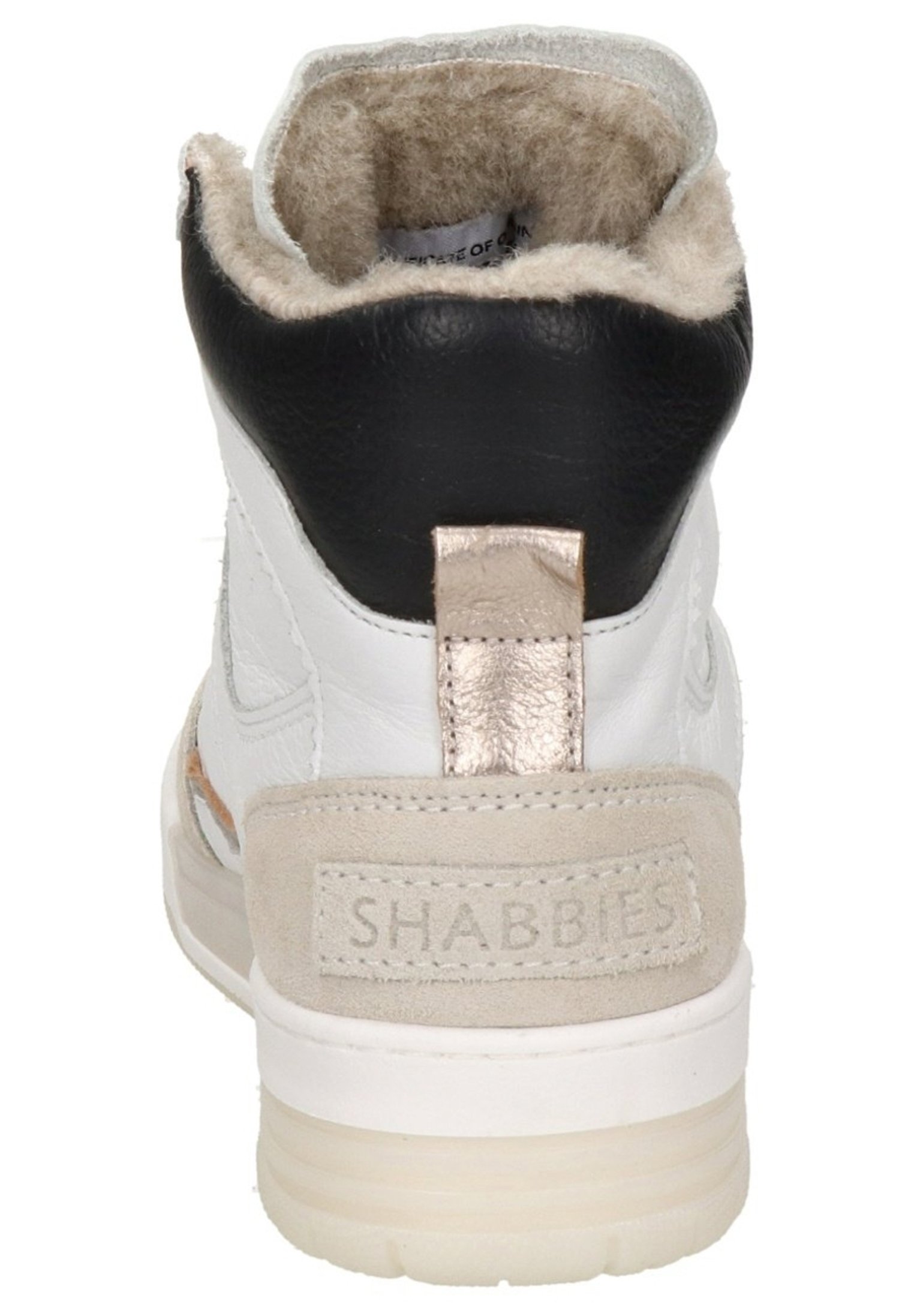 Shabbies Amsterdam Sneakers hoog - wit - Zalando.nl