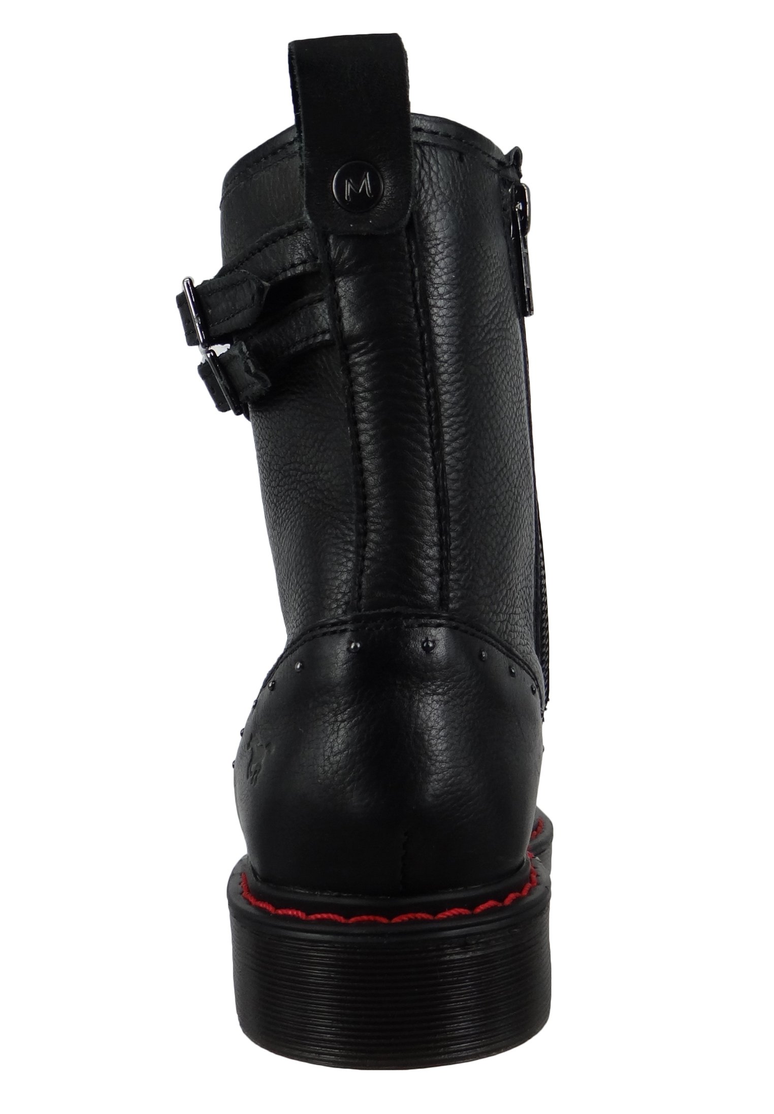 Mustang Cowboy-/Bikerlaarsjes - schwarz/Zwart - Zalando.nl