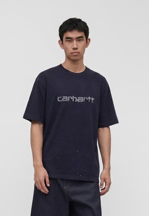 Carhartt WIP, PAINTER - Μπλουζάκι με στάμπα - dark navy