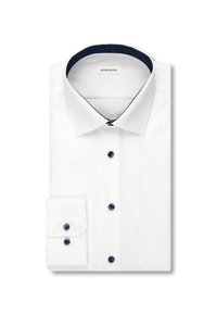 Seidensticker KENT X-SLIM FIT CONTRAST - Zakelijk overhemd - white