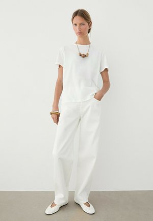 Massimo Dutti, T-shirt basic - white