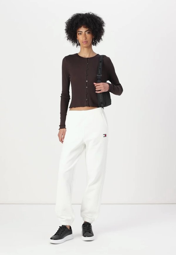 Tracksuit bottoms - ecru3