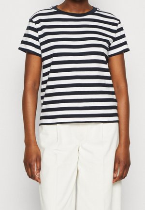 Print T-shirt - dark blue