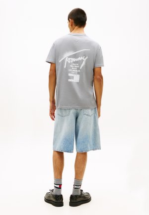 CITY SIGN TEE - Camiseta estampada - gravel grey