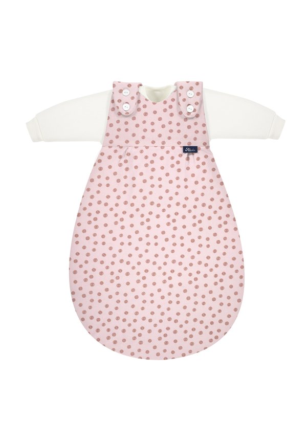 4 JAHRESZEITEN BABY-MÄXCHEN - Nachtwäsche Schlafsack - Curly Dots