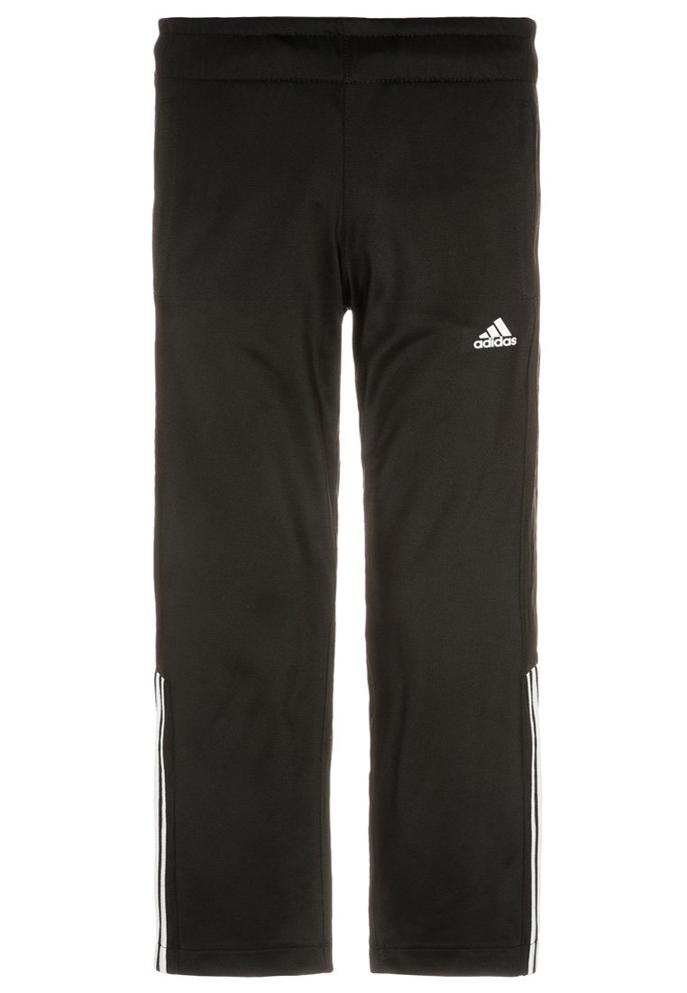 adidas Performance Tracksuit bottoms - black/white/black - Zalando.co.uk