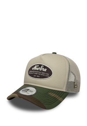 OVAL PATCH CAMO TRUCKER - Caps - new era stnwdc