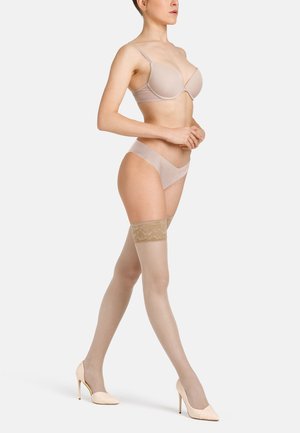 camano Overknee kousen  - powder