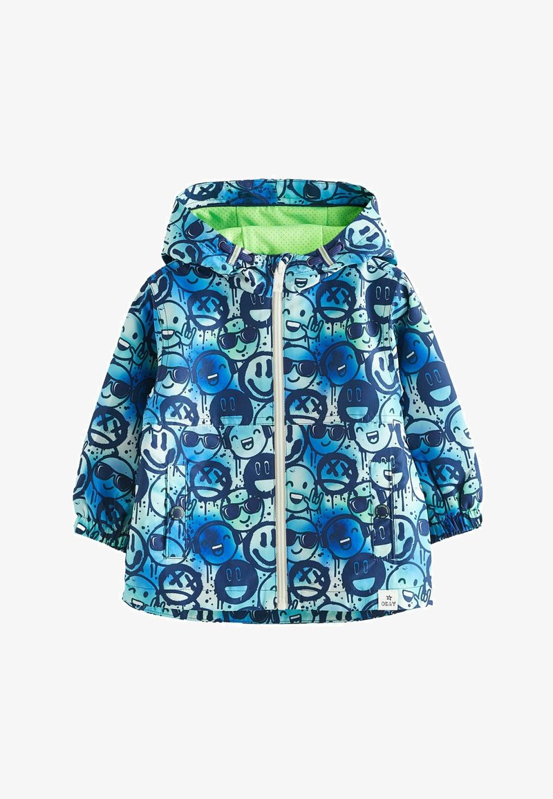 Next REGULAR FIT - Chaqueta outdoor - blue smiley face