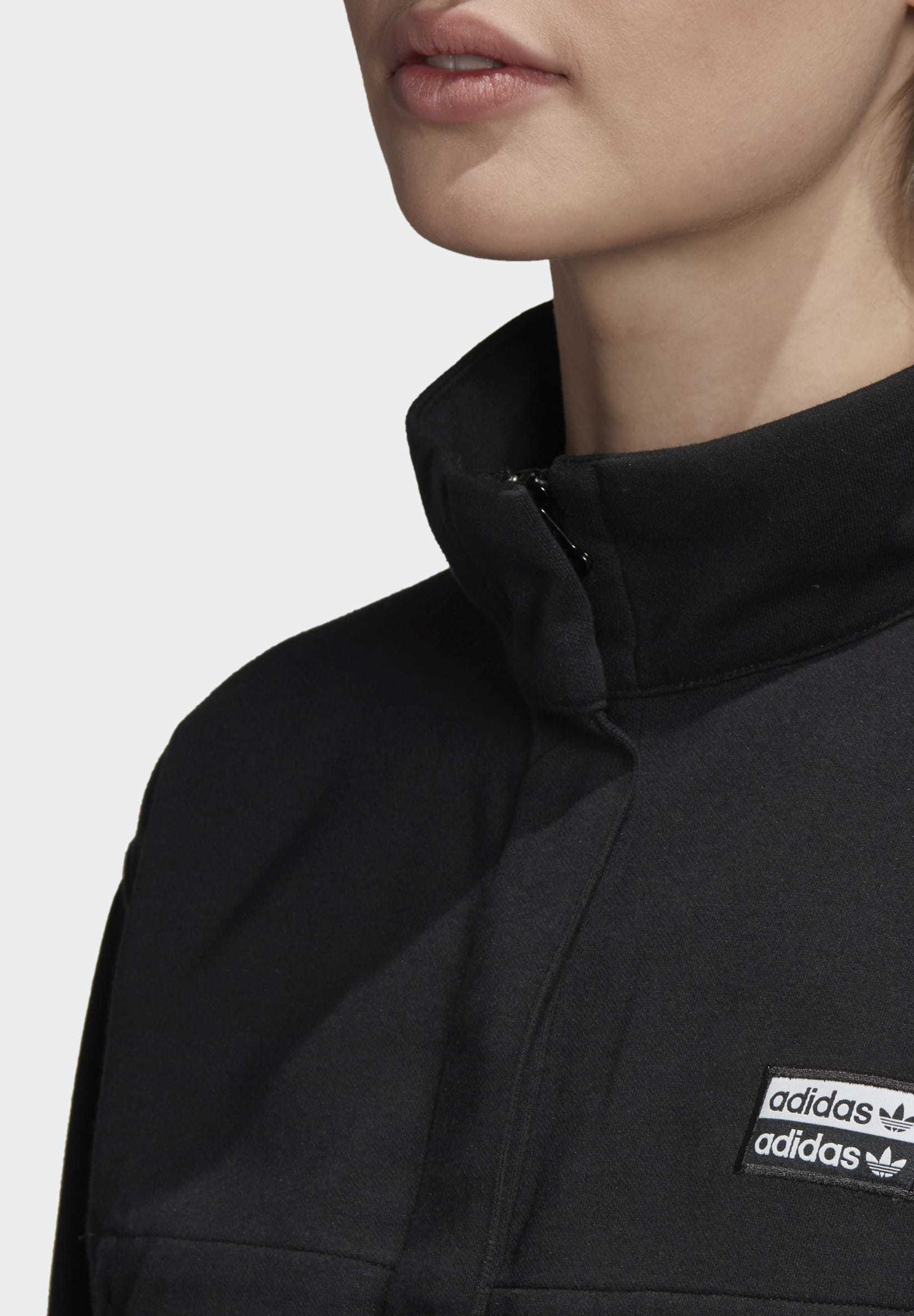 adidas Originals R.Y.V. TRACK TOP Trainingsjacke black adidas Originals R.Y.V. SPORT INSPIRED TRACK TOP JACKET