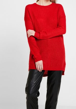 Striktrøje - red