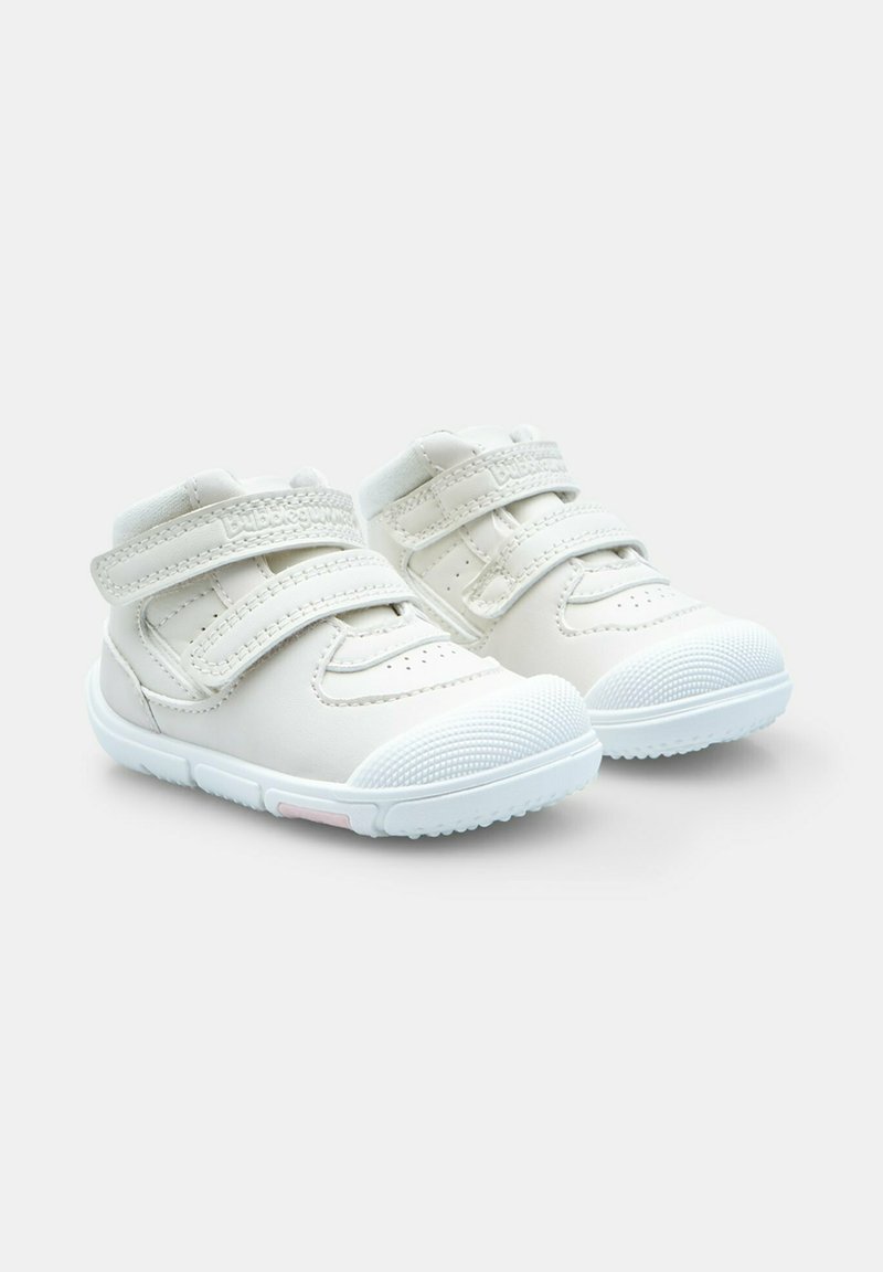 Sneakers bambino bianco-azzurro con strappo e lacci - Balducci