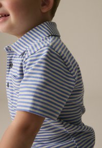 Next REGULAR FIT - SHORT SLEEVE STRIPE - Poloshirts - blue white