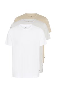 Unselected, plaza taupe lunar rock white